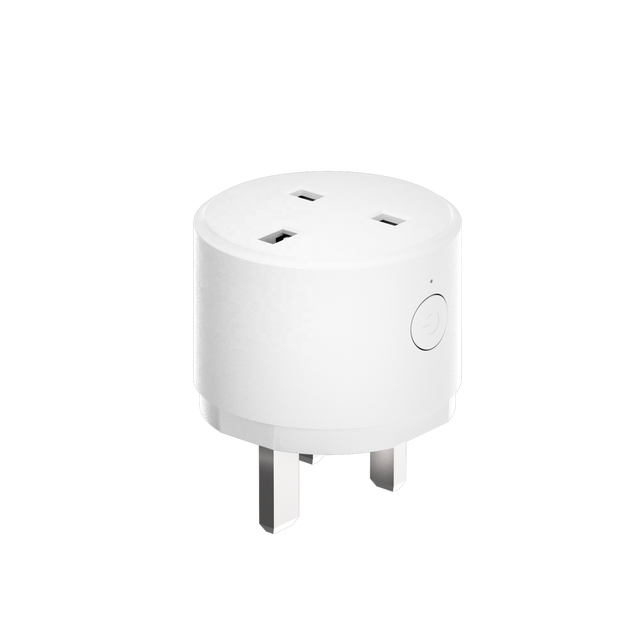 UK Smart Plug with Socket App Control Zigbee 3.0 10A WIFI SDK RGB LED Smart Home Plug 220V 13A