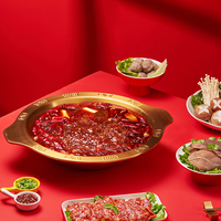 High Quality Chongqing Flavor Hotpot Base Organic Spicy Soup Instant Base with Vegetable Oil Packaged in Bag
