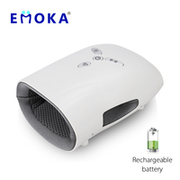 Emoka Chinesische Fabrik OEM Kabelloser Luftkompressions-Vibrations-Heiz-Handgelenkmassager mit Zeitsteuerung für den Körper
