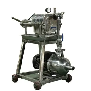 Automatische Ölfilter presse für Kokosöl filter Maschinen platten rahmen Wein filter