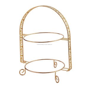 Venta al por mayor a granel de metal de la mejor calidad último diseño de mármol Servidor de pastel con acabado de calidad superior para la decoración del hogar y Mesa - Product Image 3