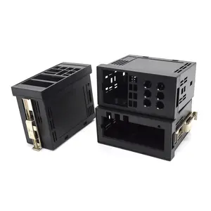 Custom Abs Plastic Box Ip54 Din Rail Enclosure for relay device /customizable 12 volt relay enclosures to fit 85mm x 35mm relay