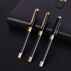High-quality Carbon Fiber Metal Ballpoint <b>Pen</b> with Logo Luxury Rollerball <b>Pen</b> Fountain <b>Pen</b> Luxury for Corporate Group Purchases - Product Image 2