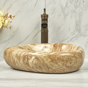 Lavabo da Appoggio Moderno Multicolore per Bagno d'Albergo - Product Image 1