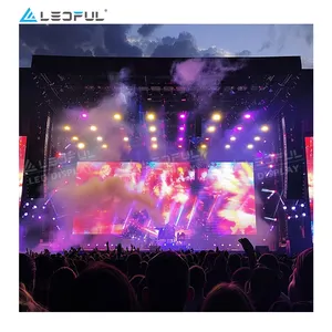 500*500 500*1000 Waterproof Stage Indoor LED Video Wall Panel Screen LED Display For Studio Tv Show Stage Background