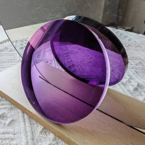 1.56 Photo purple HMC Resin Photo chromic Purple Sonnenbrille gläser Single Vision Green Coating mit klaren optischen Brillen - Product Image 1