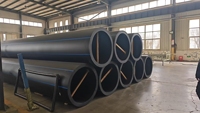 Tuyau HDPE de haute qualité, non toxique, sans odeur, tuyau PVC, tuyau PP, DN20-DN800mm rond