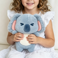 Peluche Koala Personnalisée Mascotte, Jouet en Peluche Doux, Animal en Peluche Tendance pour Enfants, Cadeau d'Anniversaire, Zoo