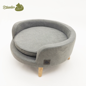 Tùy Chỉnh Siêu Mềm <span class=keywords><strong>Memory</strong></span> Foam Luxury Cao Dog Giường Sofa Chỉnh Hình Dog Sofa Giường - Product Image 4