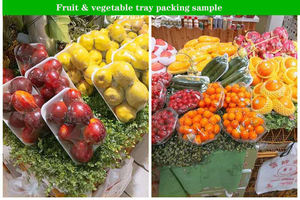 Máquina Envolvedora Manual de Alta Eficiencia para Vegetales, Alimentos, Carne y Pescado, con Bandeja de Acero Inoxidable para Envoltura de Plástico - Product Image 2