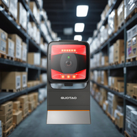 Venta directa de fábrica GUOTAO P91 2D Lector de código de barras USB Plataforma de escaneo de alta velocidad para almacenes