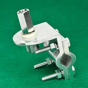 Double Groove CB Radio Antenna Bracket Mount With SO239 Stud - Product Image 2