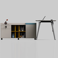 Bureau de direction série Xiaoyan 1,8 m XYAN-04, mobilier de bureau moderne, OEM/ODM, dimensions, couleur et logo personnalisables