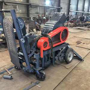 Mesin Penghancur Palu Portabel + Konveyor Sabuk - Kapasitas 20-30t/jam, Umur Pakai Panjang, Digunakan untuk Pertambangan & Konstruksi di Tambang Kecil - Product Image 6