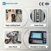 Máquina de Corte por Láser de Fibra para Procesamiento de Metales, CNC Automática de 4 Ejes, Cortadora de Alta Productividad y Precisión para Tubos Cuadrados