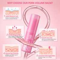Stick multi-baume au collagène PDRN à marque privée 5% Volufiline, pour lipofilling naturel, volumisant et lissant le visage, OEM