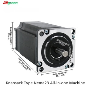 Motor paso a paso integrado Nema23 de 2 fases, 36V 3/4A 2/3N.m, con controlador de bucle abierto para máquina automatizada - Product Image 4