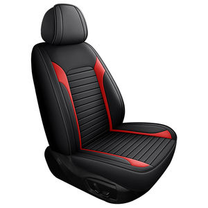 Комплект чехлов для автомобильных сидений из ПВХ-кожи универсального размера, всесезонный, для 5-местных автомобилей, оптовая продажа напрямую с завода, низкая цена - Product Image 5
