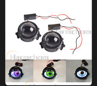 Nouvelle conception à la mode 3.0 pouces téléphone APP contrôle projecteur lentille plusieurs modèles dynamiques yeux du diable