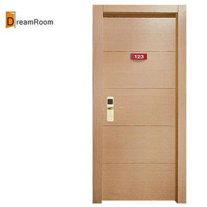 Porta <span class=keywords><strong>Tagliafuoco</strong></span> in Legno Moderna Certificata UL 20/45/60/90 Min per Hotel o con Spioncino - Product Image 1
