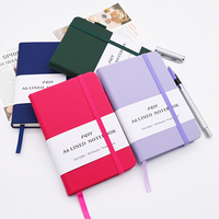 Cuaderno de Cuero con Estampado en Relieve para Regalo, Cuaderno Escolar Publicitario, Cuaderno Diario Personalizado A5 de PU