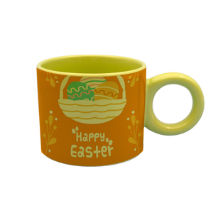 Tazze da Caffè in Ceramica Stile Classico GZYSL, Design Creativo Fatto a Mano con Manico Ondulato per Uso con Acqua, Origine Guangdong - Product Image 4