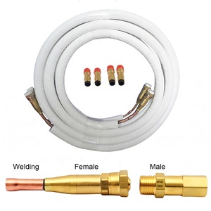 <span class=keywords><strong>Tuyau</strong></span> de connexion rapide de <span class=keywords><strong>climatisation</strong></span> en aluminium de <span class=keywords><strong>cuivre</strong></span> isolé préchargé HENGXING - Product Image 3