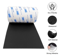 Rouleau Jumbo Transparent Réutilisable Double Face de 1mm, Coussinets Adhésifs en Gel de Silicone PU Nano Tape High Tack