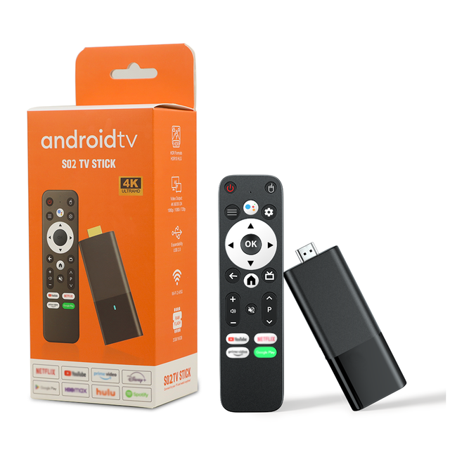 Android 10 TV Stick 2GB RAM 16GB ROM 4K Dual WiFi 5G BT Remote Quad Core Hot Sell UK OEM/ODM Free Factory Direct Wholesale