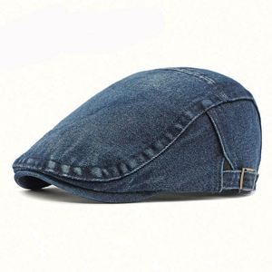 Gorra Plana Clásica de Moda Personalizada Estilo Newsboy de Fieltro de Lana Tweed Irlandés, Boina Británica Ivy Unisex Casual, Venta al por Mayor Promocional - Product Image 6
