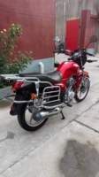Moto Haojue DM125 125cc à refroidissement par air, 4 temps, EFI, pour trajets quotidiens, avec grand porte-bagages avant, frein à disque avant, Euro5, CKD