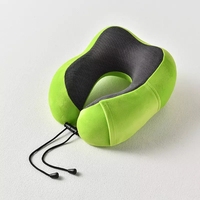 Avion 100% pur mousse à mémoire de forme oreiller de voyage pour appui-tête de vol sommeil