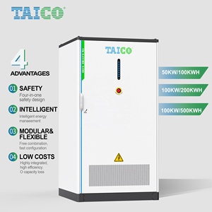 Контейнер 40HQ BESS 100kWh 200kWh 215kWh 241kwh накопительная мощность 50kw 100kw 125kw Lifepo4, встроенная батарея для солнечной системы - Product Image 2