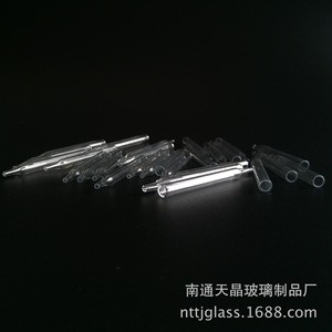 หลอดหยดแก้วเทียนจิง 5.5x60 มม. ปลายตรง สำหรับน้ำมันหอมระเหย - Product Image 2