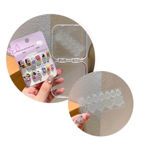 Uñas Postizas Qianya 2026, Nuevo Estilo, Uñas Artificiales para Niños, Lindas Uñas Desmontables con Dibujos Animados - Product Image 5