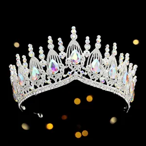 Свадебные бриллиантовые короны, большой горный хрусталь, Бабочка, корона, роскошный свадебный набор из 1 палочки