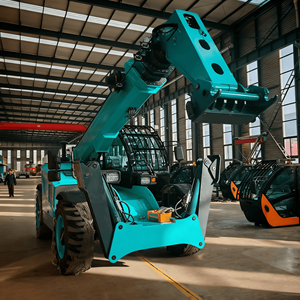 Empilhadeira Telehandler de Alta Capacidade 3t 4t 4.5t com Altura de Elevação de 7.4m 9m 12m 14m 18m Aprovada pela CE - Product Image 5