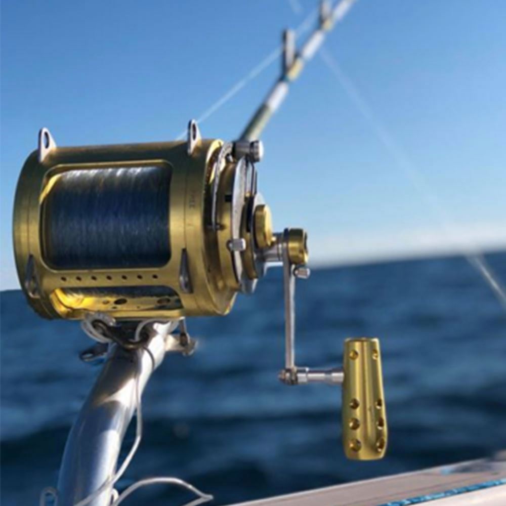 130W 2 Speed Trolling Reel - Full Metal Aluminum Fishing Reel for Saltwater Deep Sea Boat Fishing 130W 2 Speed Trolling Reel - Full Metal Aluminum Fishing Reel for Saltwater Deep Sea Boat Fishing