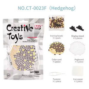 Jouets éducatifs préscolaires bon marché pour enfants Diy Mini <span class=keywords><strong>Hama</strong></span> Beads Pegboard Set 5mm Perler Beads Wholesales - Product Image 2