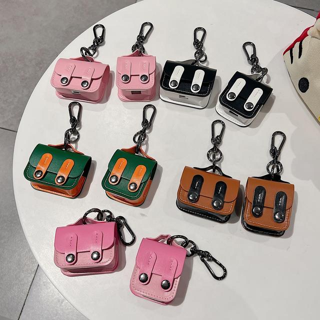 Leather Bag for airpods Satchel Design PU Bag for airpods Pro 2 Luxury Hot Sale Cover Cases for airpod 3