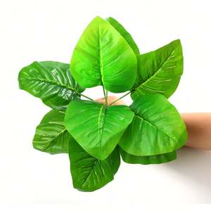 Mur végétal artificiel, aménagement paysager, gazon, plantes aquatiques persanes en plastique, fleurs, accessoires de verdure réutilisables - Product Image 5