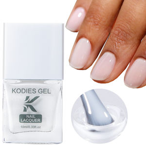 Laque à <span class=keywords><strong>ongles</strong></span> blanc laiteux <span class=keywords><strong>durcisseur</strong></span> naturel séchage rapide <span class=keywords><strong>ongles</strong></span> fortifiant croissance <span class=keywords><strong>vernis</strong></span> marque privée/Logo drôle lapin <span class=keywords><strong>ongles</strong></span> soin - Product Image 1