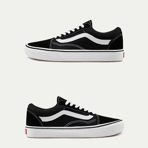 Black Canvas Sporty Sneakers Lace-Up Low <b>Top</b> Walking Shoes Round Toe Streetwear Footwear Canvas Upper <b>PVC</b> Midsole - Product Image 2