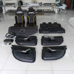 <span class=keywords><strong>Sedili</strong></span> <span class=keywords><strong>Sportivi</strong></span> Aero in PVC Versione Track Originali Benz GT AMG con Rivestimento in Pelle e Fibra di Carbonio - Product Image 1