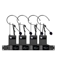 Système de microphone sans fil multifonction U-8700 avec micros portatifs, cravate et de conférence