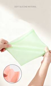 New Design Free BPA Silicone Storage <b>Bags</b> <b>Ziplock</b> Sandwich Containers Freezer <b>Bags</b> Microwave Oven Safe for Kitchen - Product Image 5