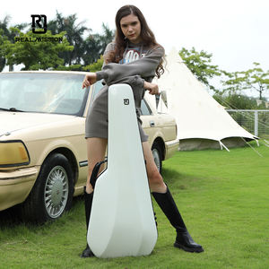 FGC-OM-WH Rm vente en gros, étui de <span class=keywords><strong>guitare</strong></span> électrique de haute qualité blanc brillant FRP à coque dure, étui de <span class=keywords><strong>guitare</strong></span> <span class=keywords><strong>Folk</strong></span> classique - Product Image 4