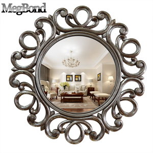 Resin <strong>Gold</strong> <strong>Vintage</strong> Wall <strong>Mirror</strong> for Home Decor - Product Image 4