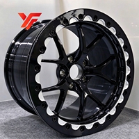 Jantes en aluminium forgé sur mesure pour course de dragster, pour BMW M340i 2024 X Drive Mustang Dodge Charger Challenger 350 Corvette ZR1