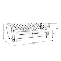 Meubles de salon antiques de luxe, canapé Chesterfield en cuir véritable, canapé haut de gamme pour chambre à coucher, hôtel, bureau